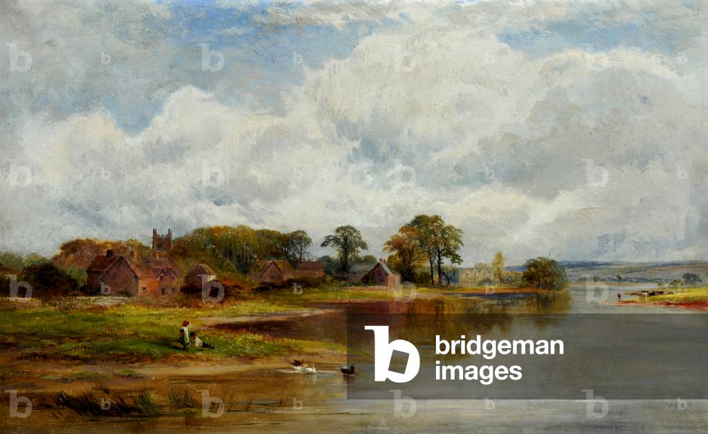 The Trent at Swarkestone, Derbyshire