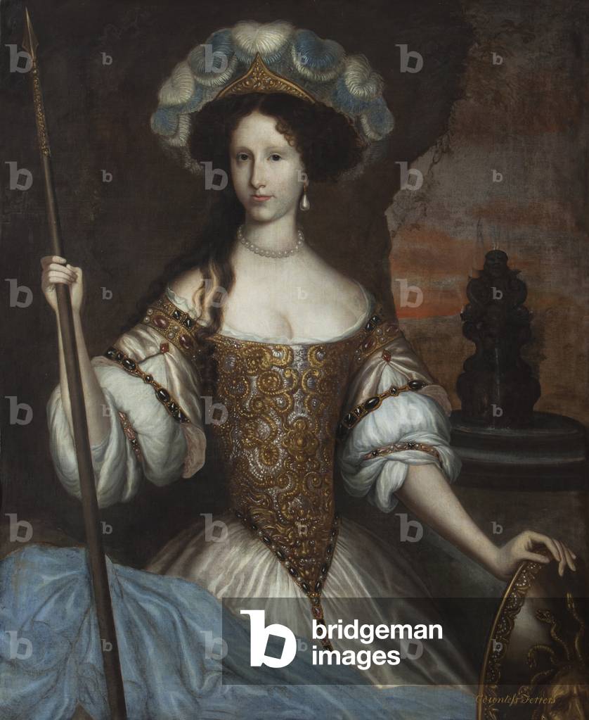 Elizabeth Washington, Lady Ferrers (c.1655-1693), as Minerva