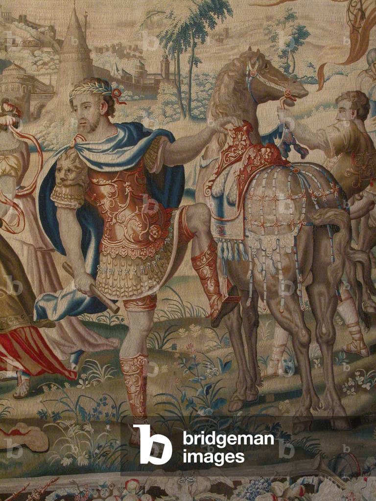 The Departure of Caesar, c.1655-70 (wool & silk)