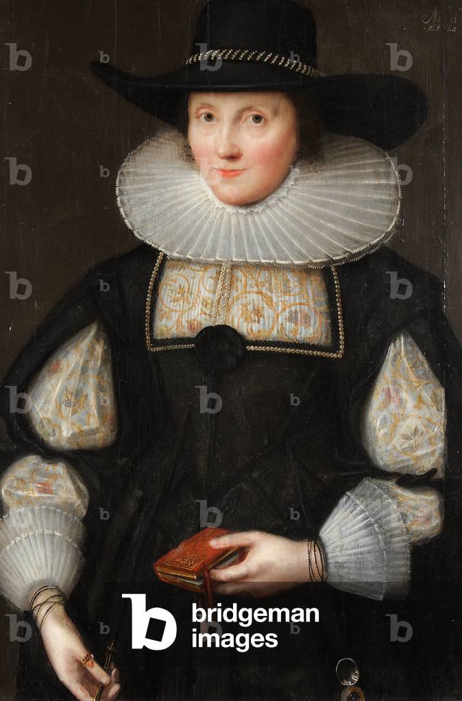 An Unknown Woman, aged 41, 1629 (oil on panel)