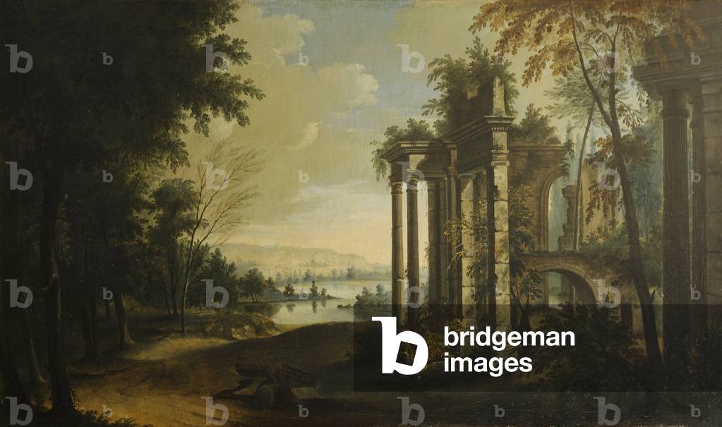 A Landscape with a River and Classical Ruins