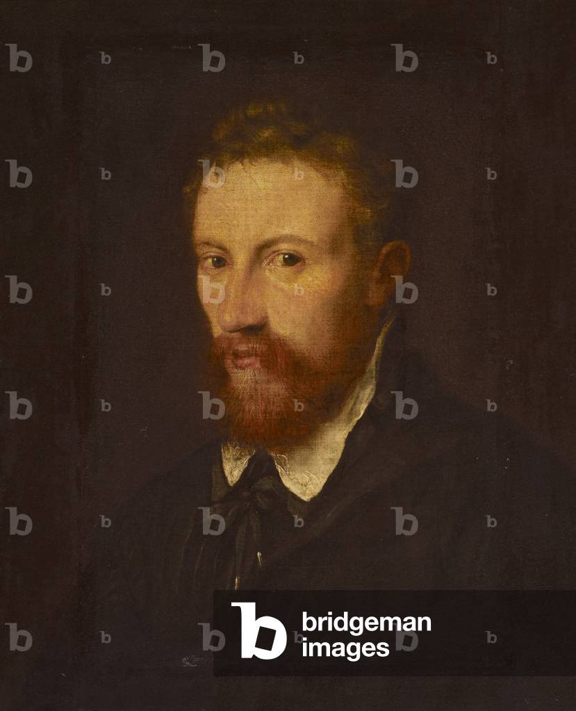An Unknown Man with a Red Beard (oil on canvas)