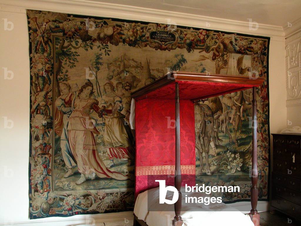 The Departure of Caesar, c.1655-70 (wool & silk)