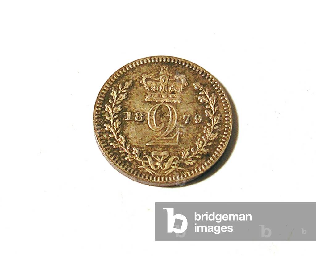 Maundy coin, 1879 (silver)