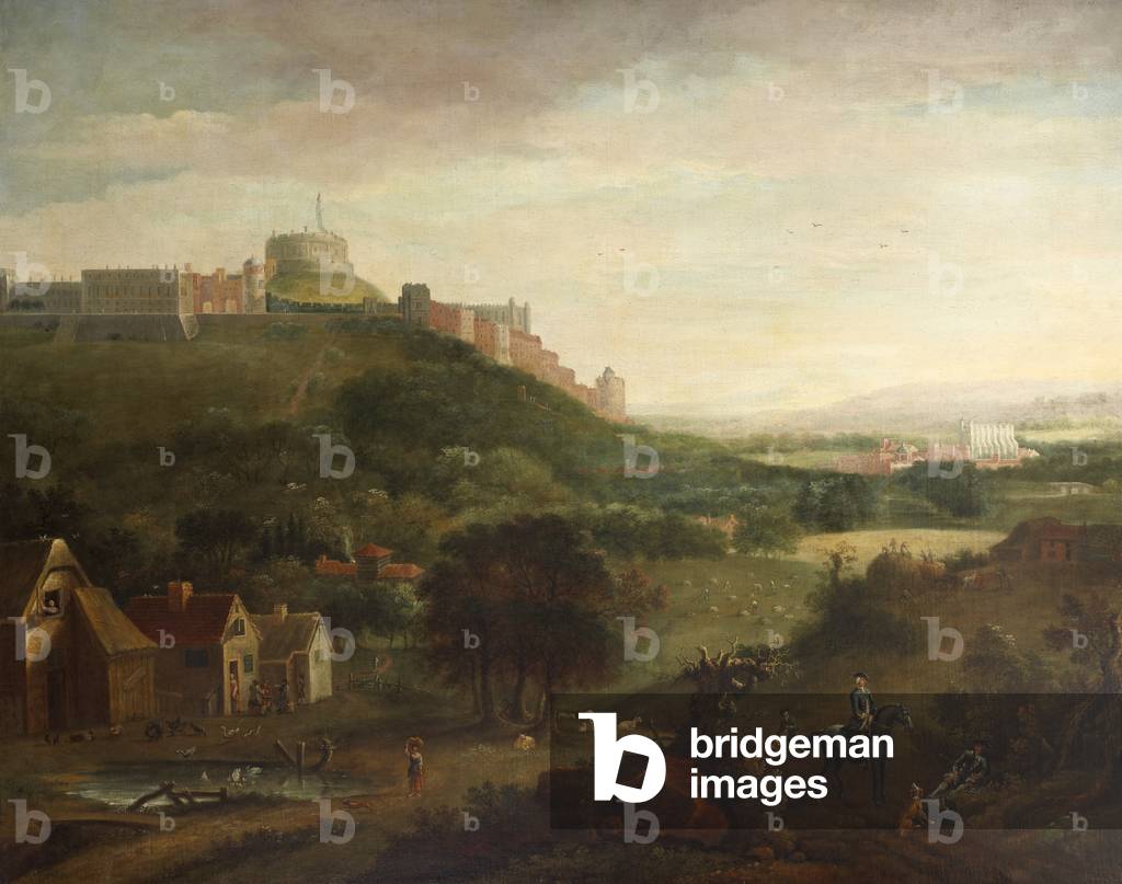 View of Windsor Castle from the north