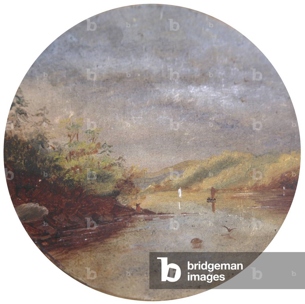 The Dingle', North West Arm, Halifax, Nova Scotia, 1850 (oil on panel)