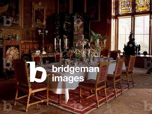 The Dining Room, Charlecote Park, Warwickshire (photo)