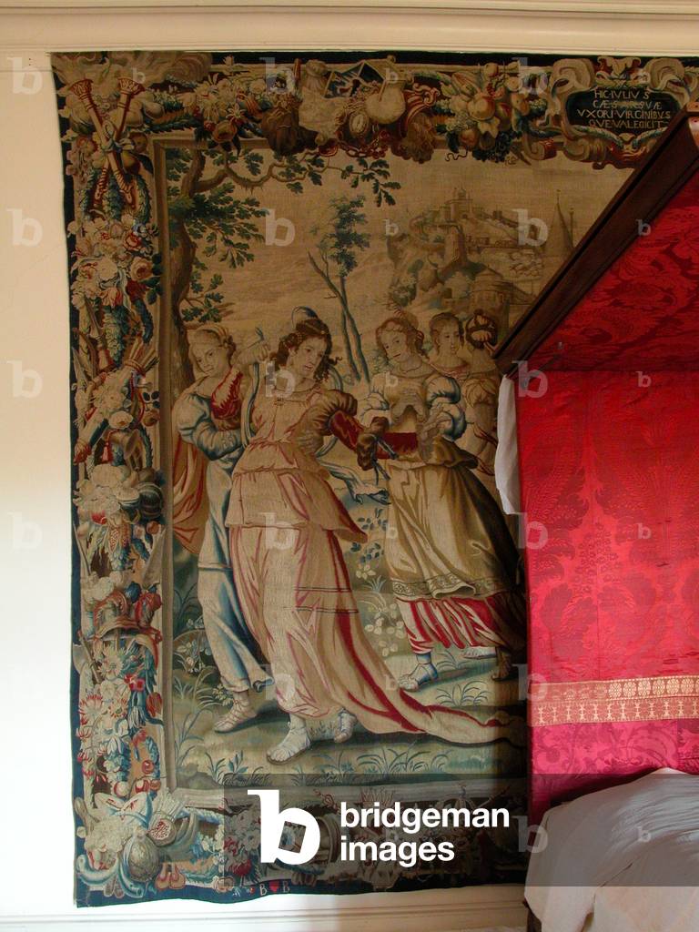 The Departure of Caesar, c.1655-70 (wool & silk)