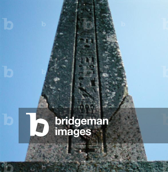 Ancient Egyptian obelisk on the south lawn (stone)