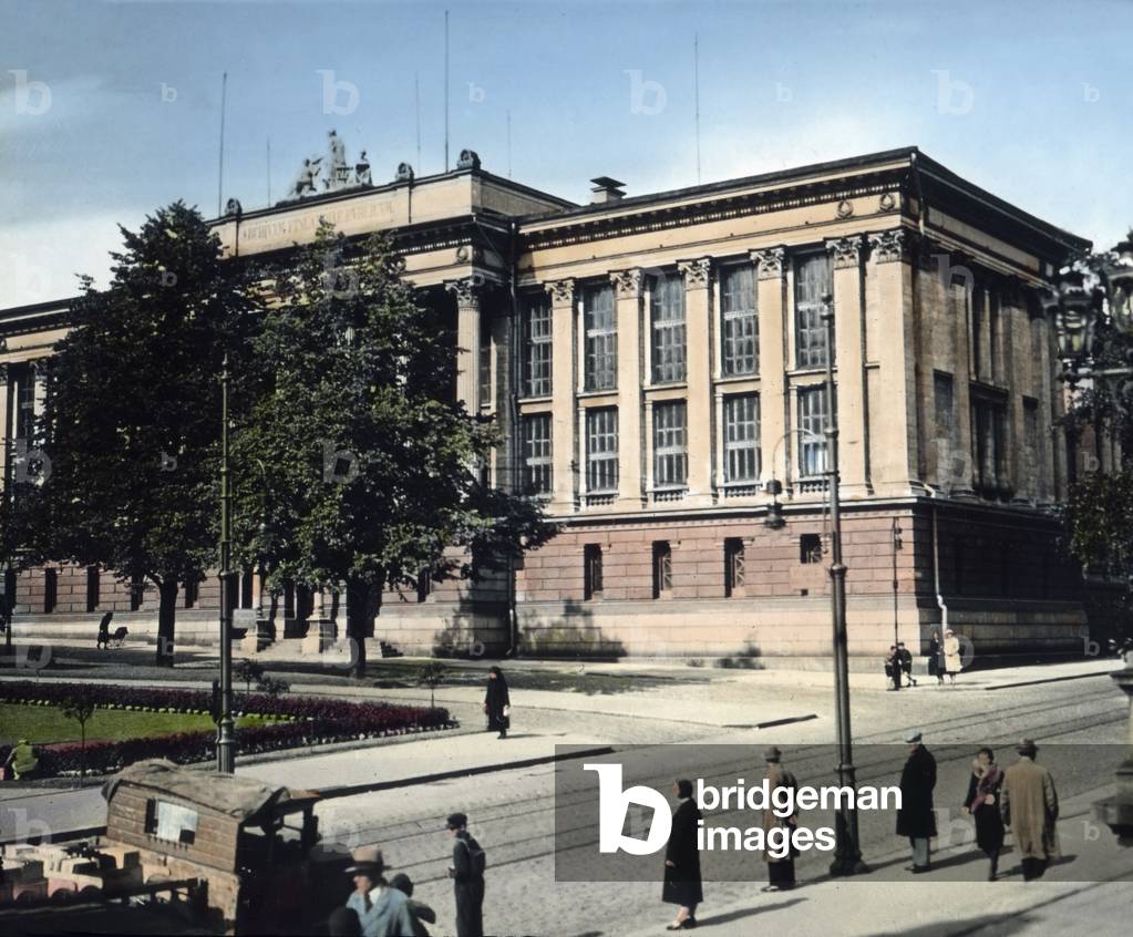 Finnish national archive at Helsinki, Finland 1920s
