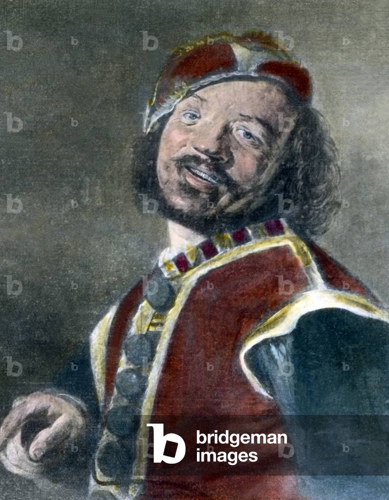 Portrait of a juggler