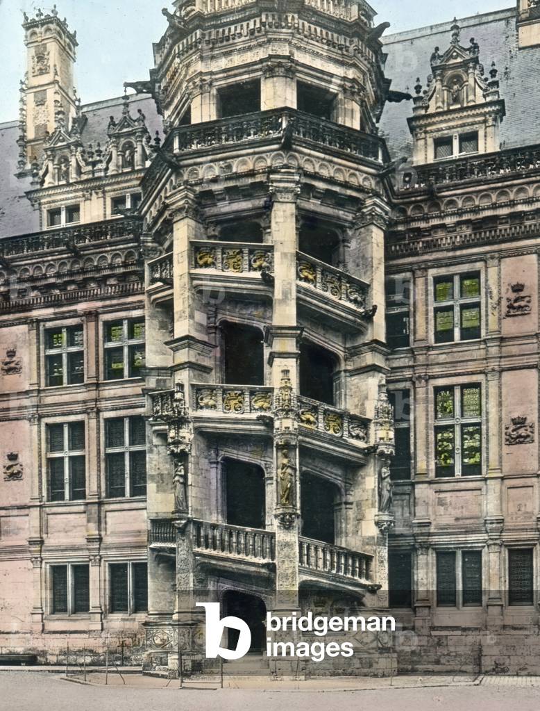 Blois, Castle, Stairs
