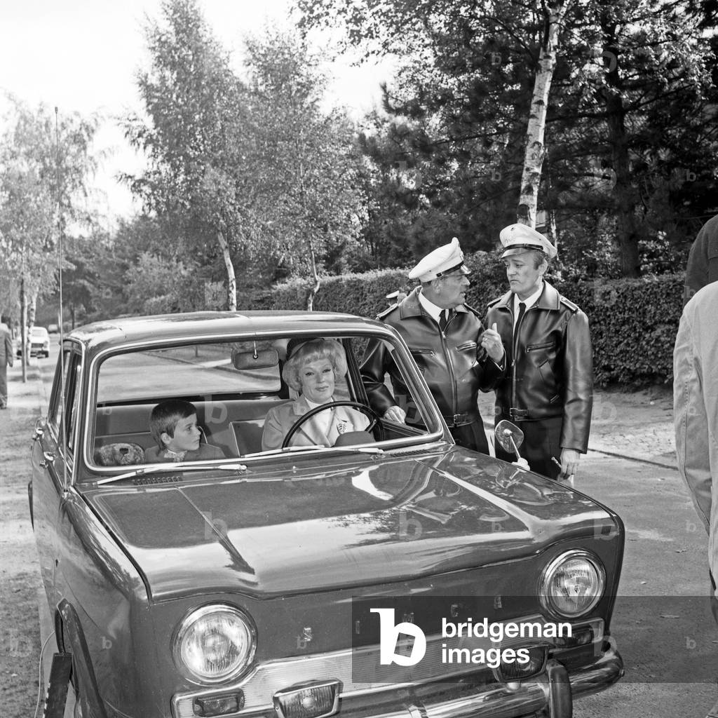 At the set to new year's eve TV show 