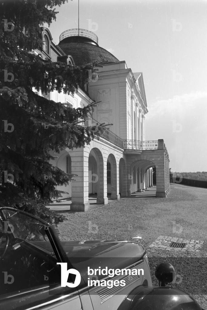A trip to Marbach, Germany 1930s (b/w photo)