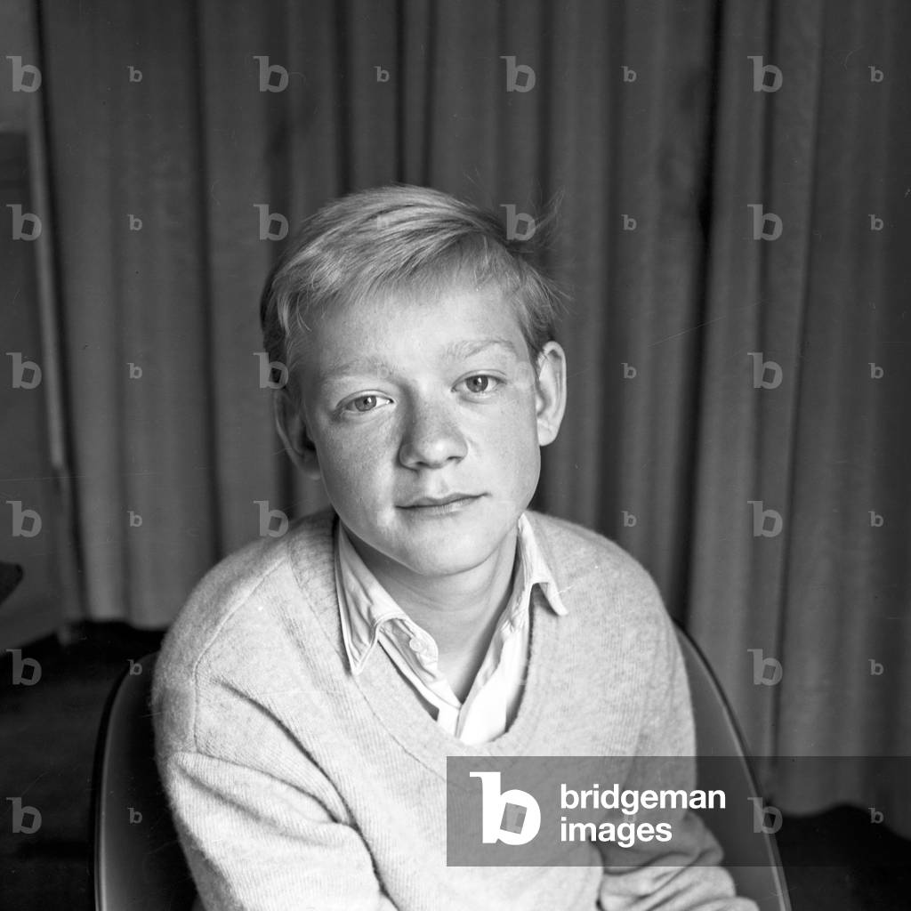 Son of cabaret artist and actor Kurt Klopsch at Hamburg, Germany 1950s