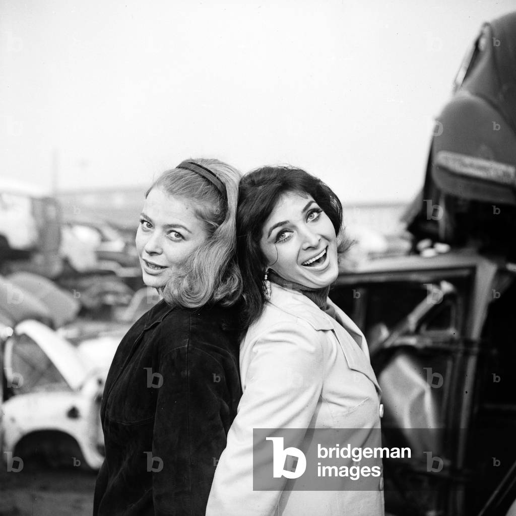 German actress Eva Christian (left), Germany 1960s