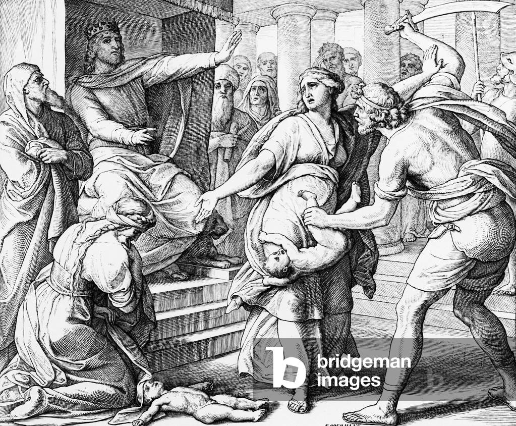 Scene from the Old Testament of the Holy Bible