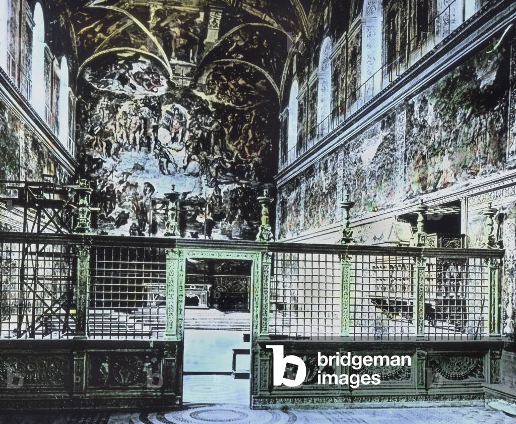 Impression of a pilgrimage to Rome, 1920s