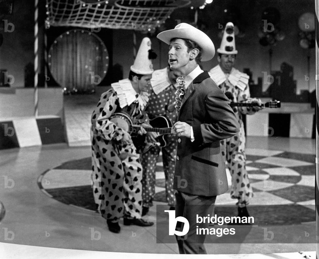Swiss yodeller and schlager singer Peter Hinnen, Germany 1960s