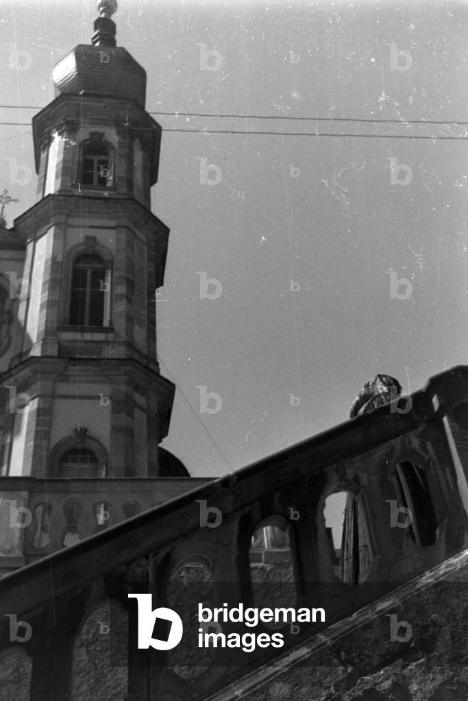 A trip to Würzburg, Germany 1930s (b/w photo)