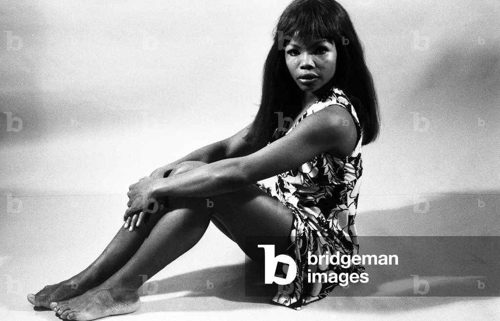 The actress Esther Daniels, Portrait, Germany 1969