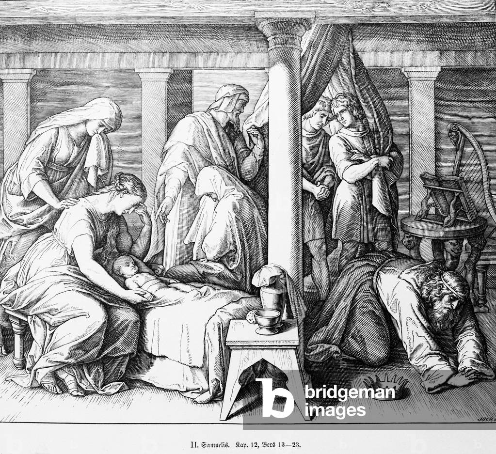 Scene from the Old Testament of the Holy Bible