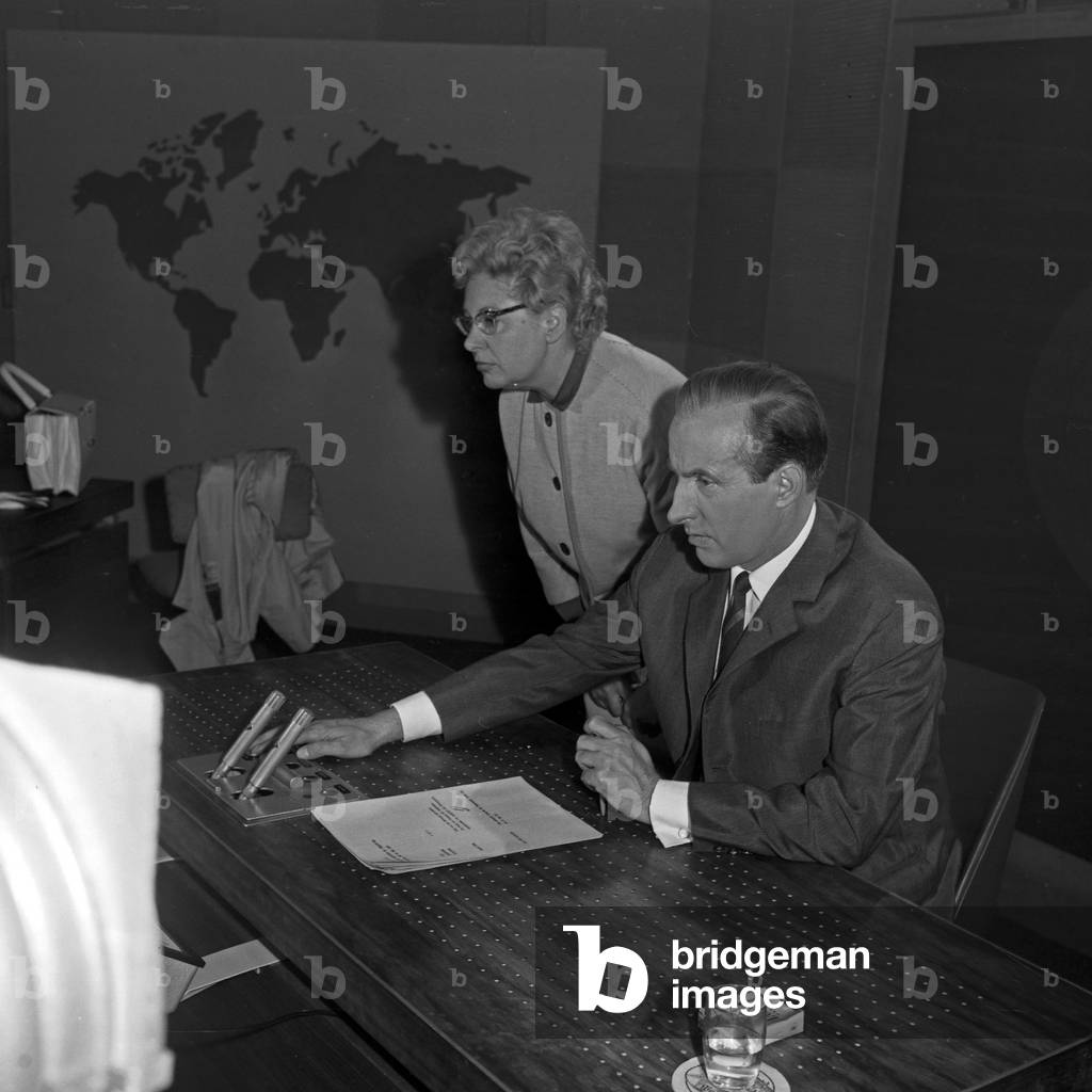 German news presenter Karl Heinz Koepcke, Germany 1960s