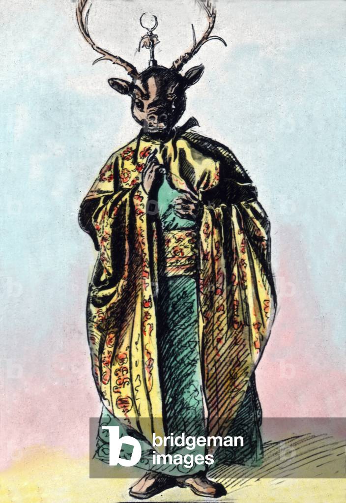 Antlered Lama priest