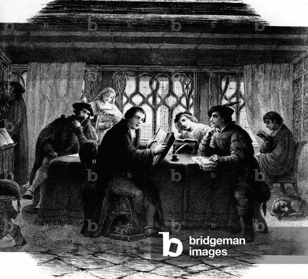 Martin Luther and his students