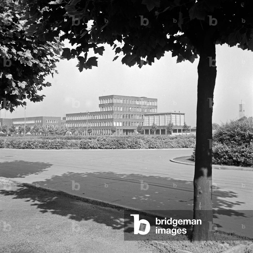 Pedagogical academy at Dortmund, Germany 1930s (b/w photo)