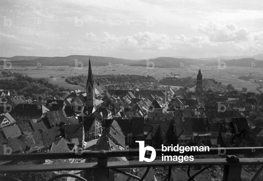 A trip to Rottweil Germany 1930s (b/w photo)