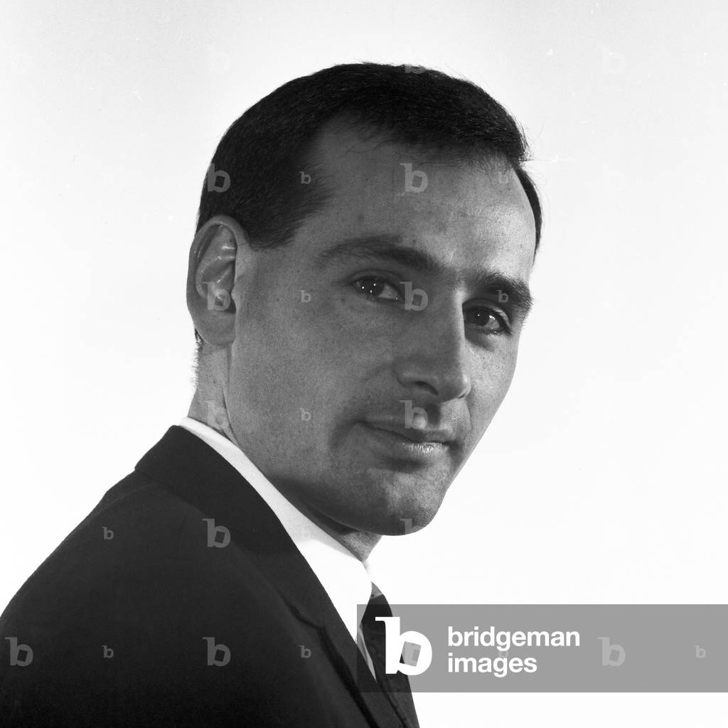 The German actor Rudolf Moeller, Portrait, Germany 1968