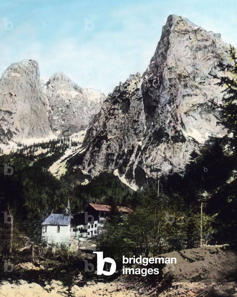 Alps club hut, Hjnterbaerenbad at Kufstein, Tyrol, 1920s