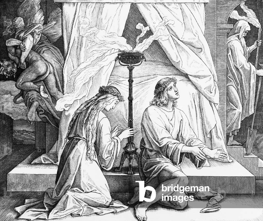 Scene from the Old Testament of the Holy Bible