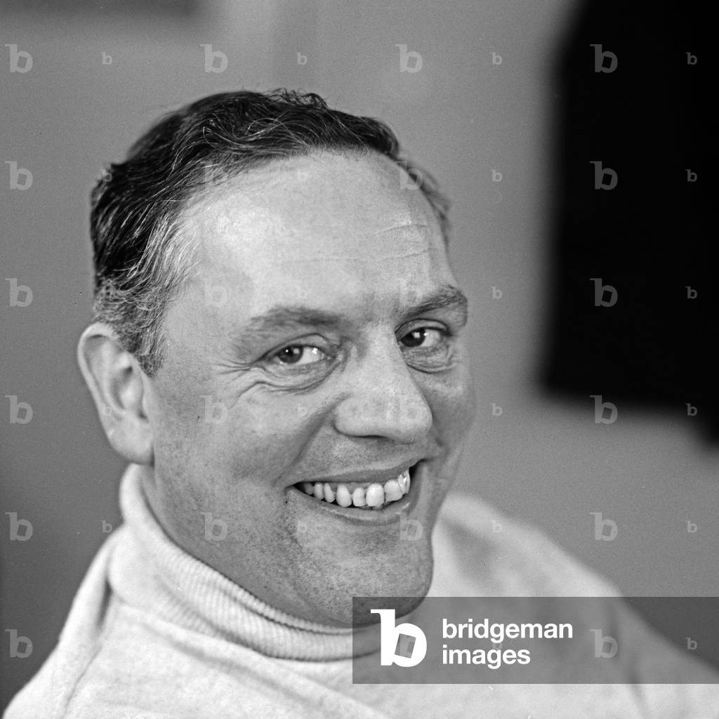 German actor and dubbing actor Klaus Hoehne, Germany 1960s