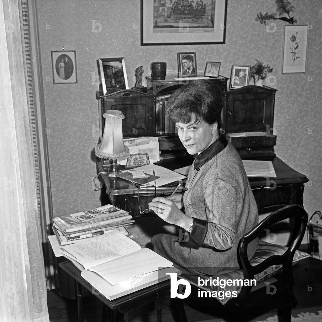 Founder of women's advisory radio Dorothea Kempa-Rohne, Germany 1960s