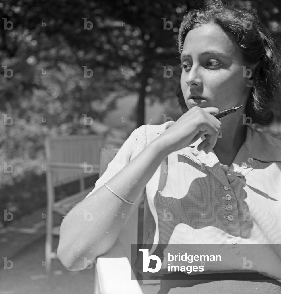 Summer in the Black Forrest, Germany 1930s (b/w photo)