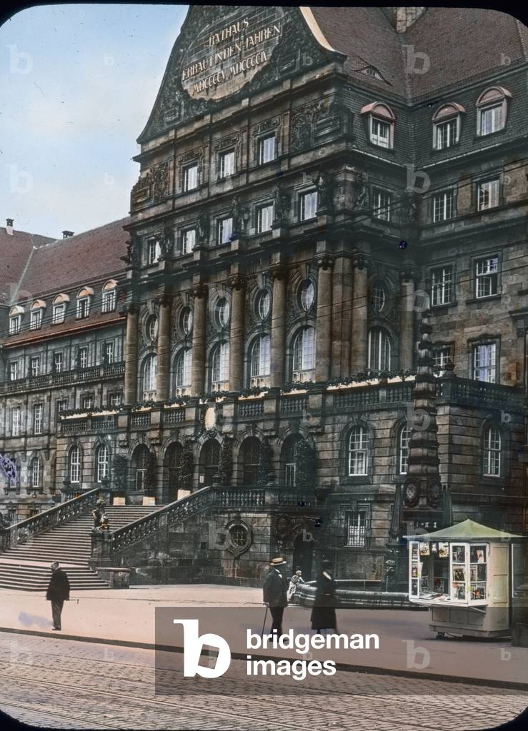 Kassel, Town Hall - Mittelbau