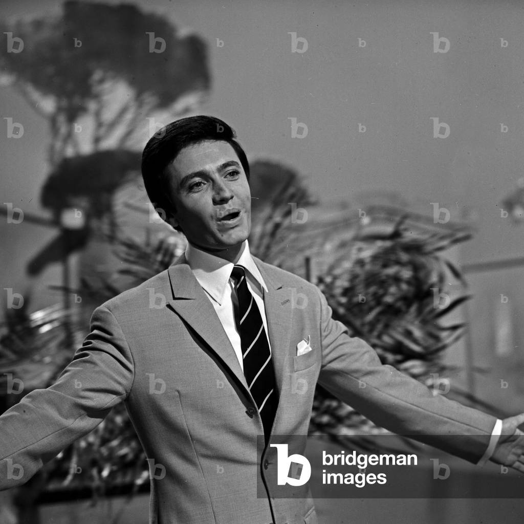 German schlager singer Rex Gildo, Germany 1960s