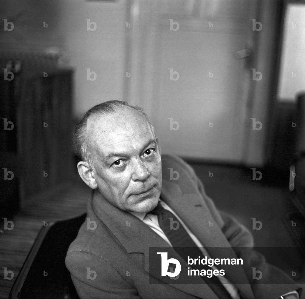 Portrait of an elder man, Germany 1950s