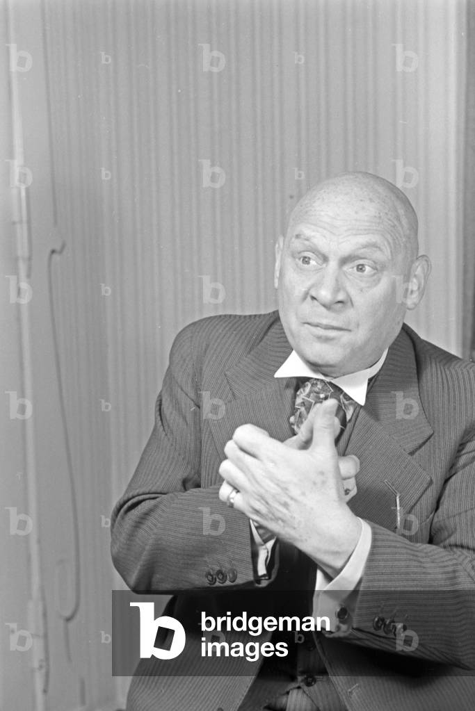 German actor Ludwig Schmitz, Germany 1930s (b/w photo)