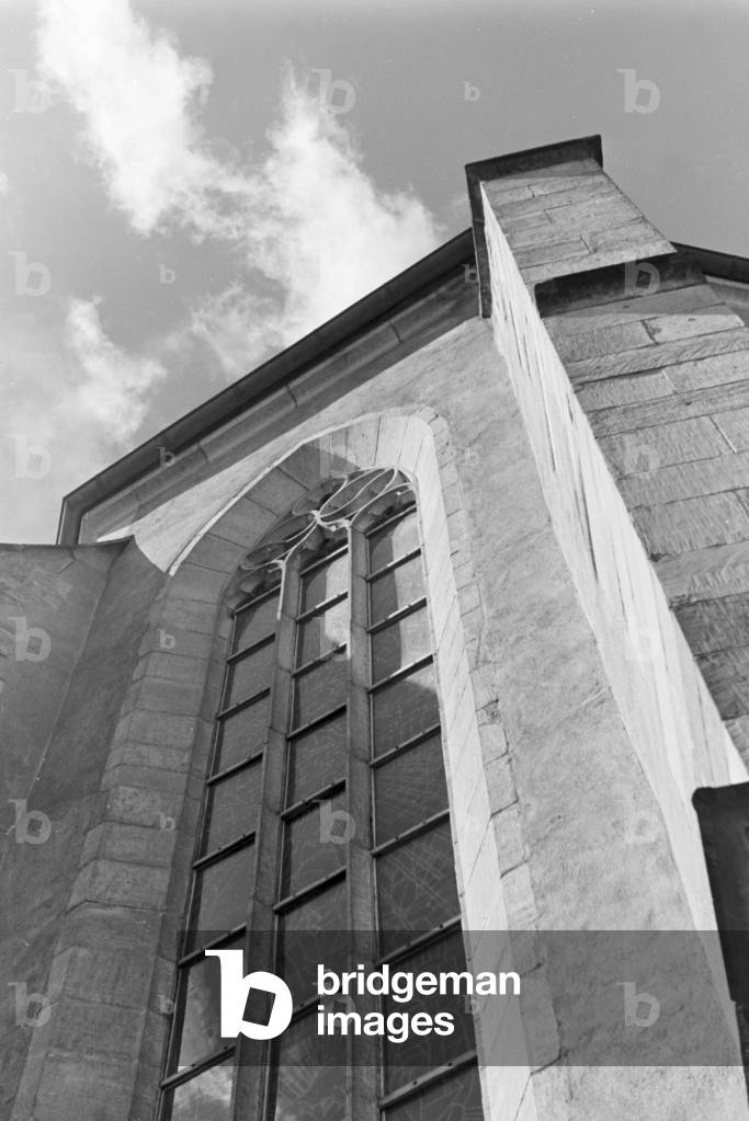 A trip to Backnang, Germany 1930s (b/w photo)