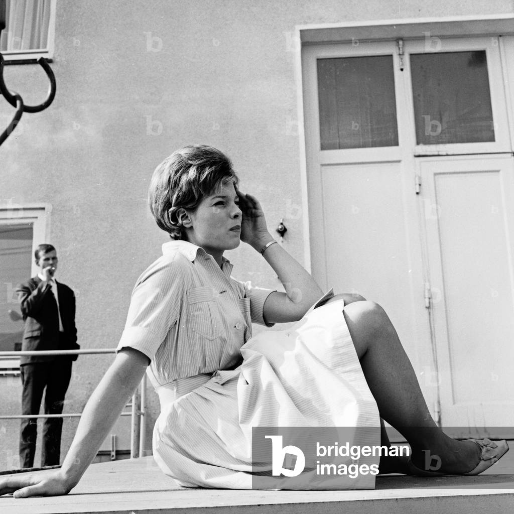 German actress Katrin Schaake, Germany 1960s