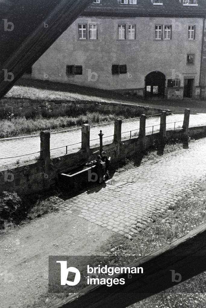 A trip to Hirsau, Black Forest, Germany 1930s (b/w photo)