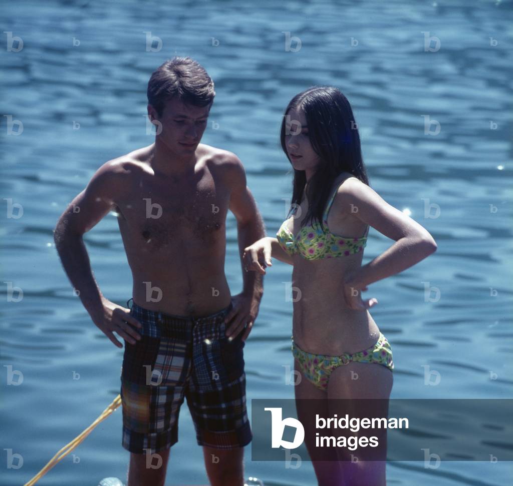 Romina Power on holidays, 1960s