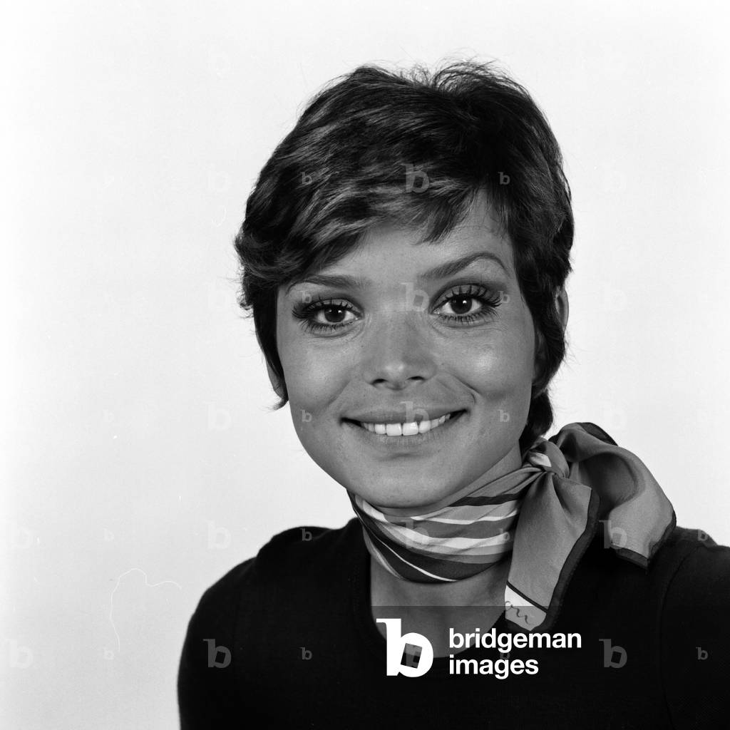 German actress Uschi Glas, beginning 1970s