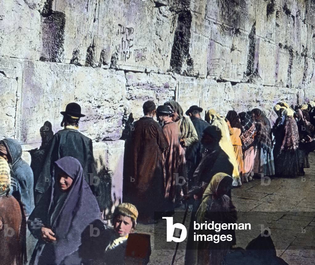 Jews at the Wailing Wall