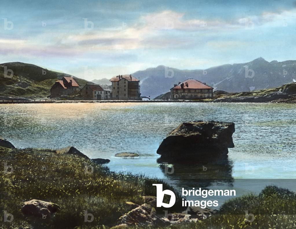 Gotthard harbourage, Switzerland 1930s