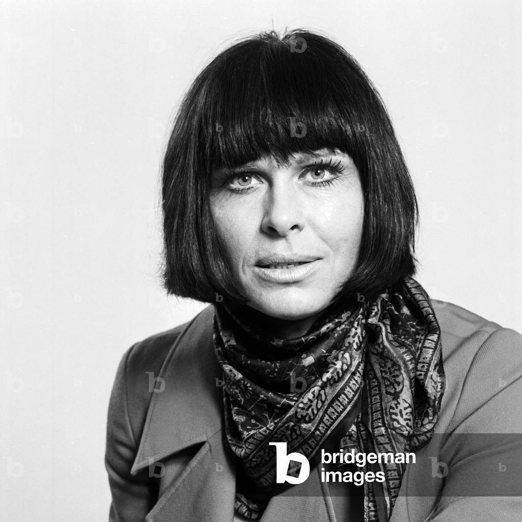 German actress and author Barbara Ruetting, Germany 1970s