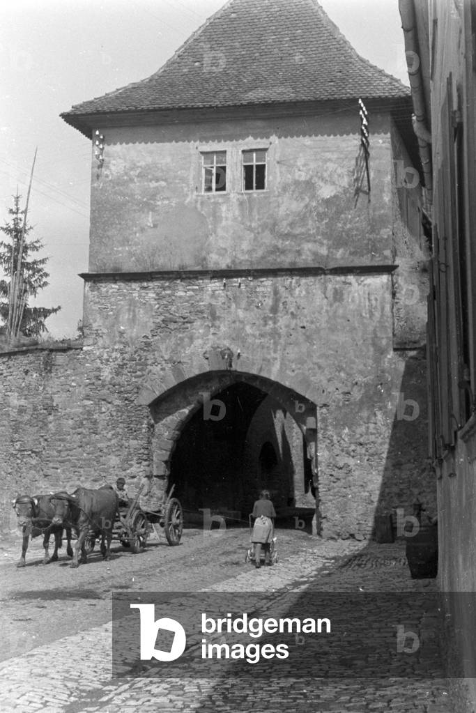 A trip to Pommersfeld and Iphofen, Germany 1930s (b/w photo)